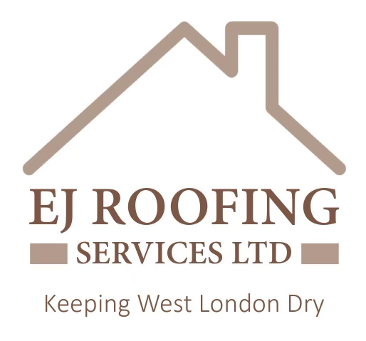 EJ Roofing Services Logo.